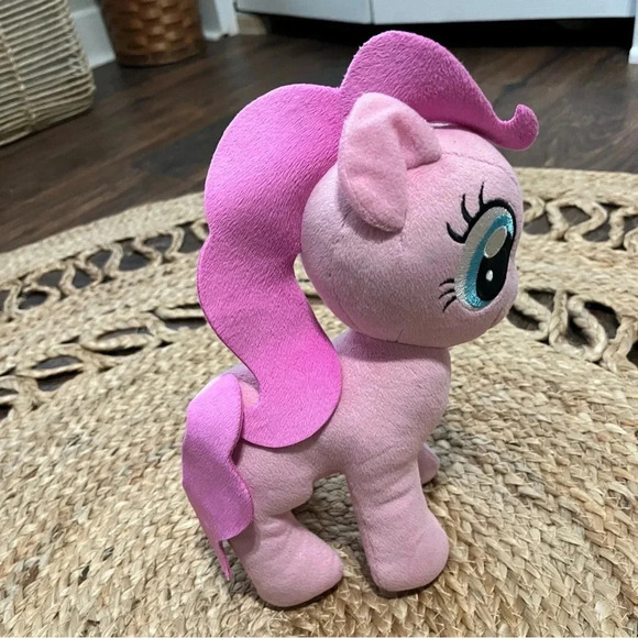 My Little Pony Pinkie Pie 2016 Plush Hasbro Pink Balloons Cutie Mark - Picture 1 of 5